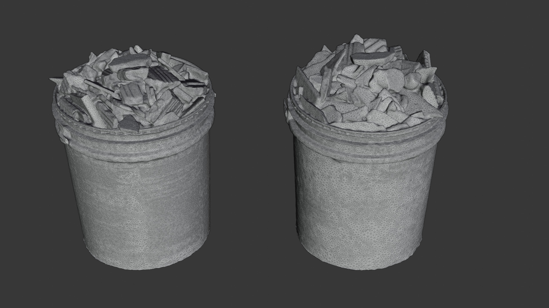 Construction Debris Pack 3D model_7
