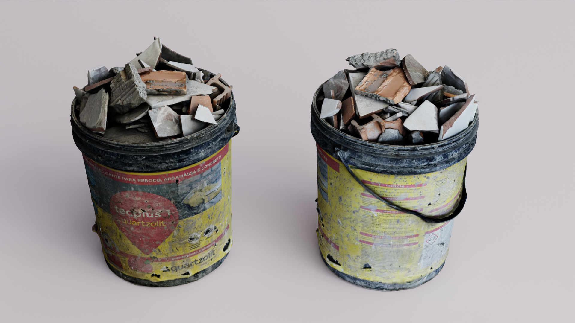 Construction Debris Pack 3D model_8