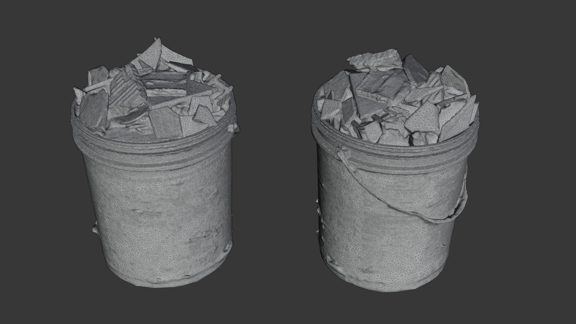 Construction Debris Pack 3D model_9