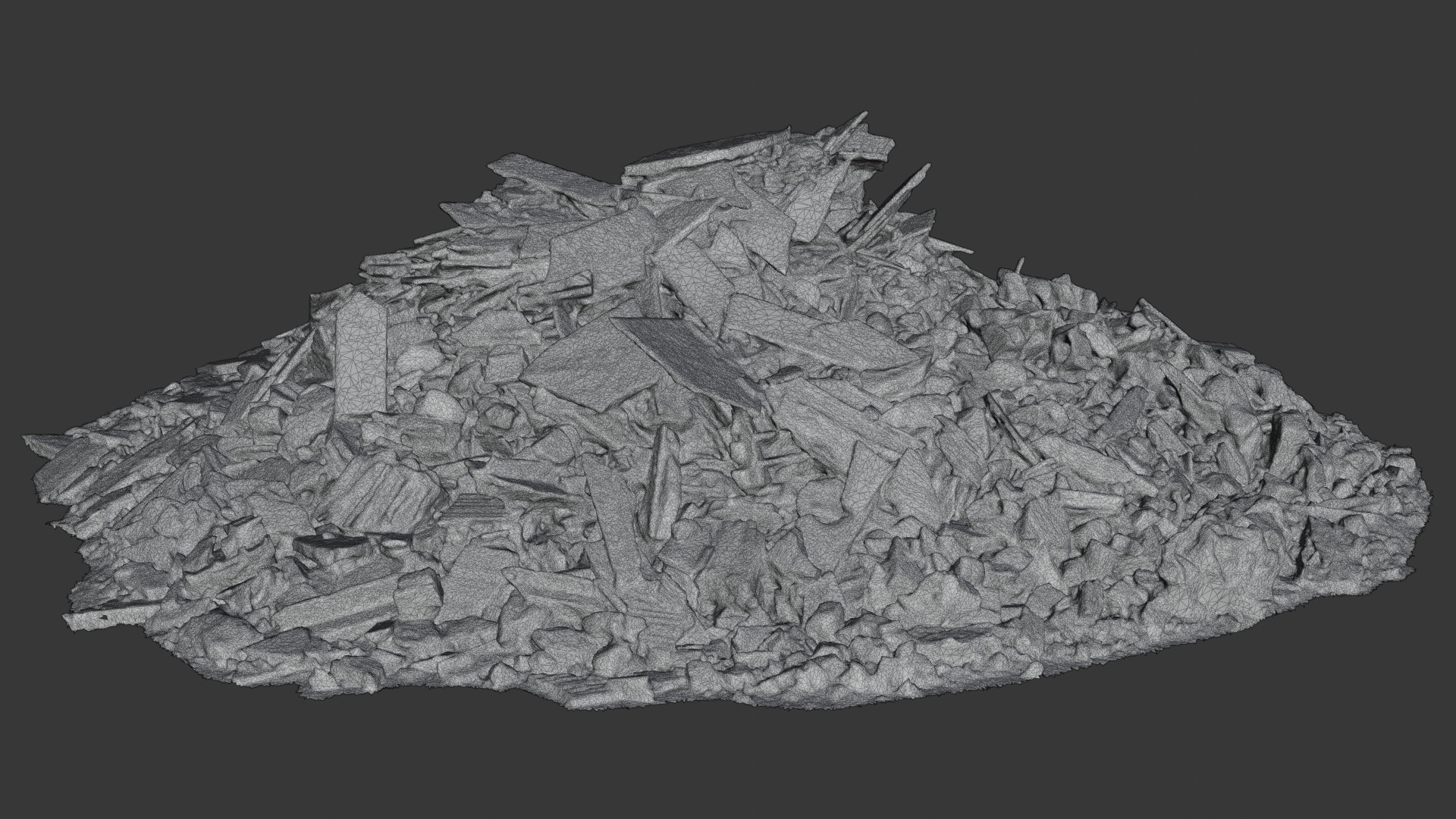 Construction Debris Pack 3D model_5