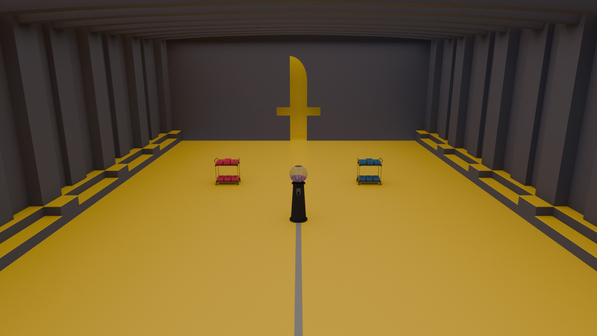 Squid Game Key-Knife Hall Season 3 3D model_8
