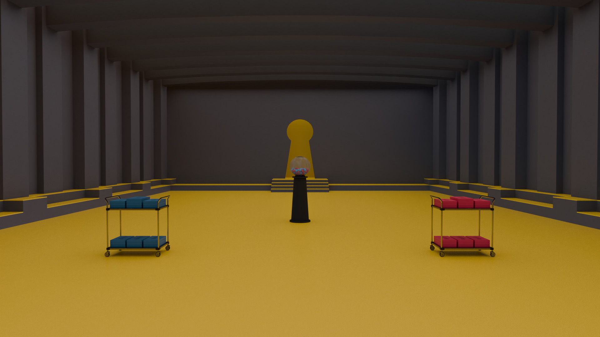 Squid Game Key-Knife Hall Season 3 3D model_2