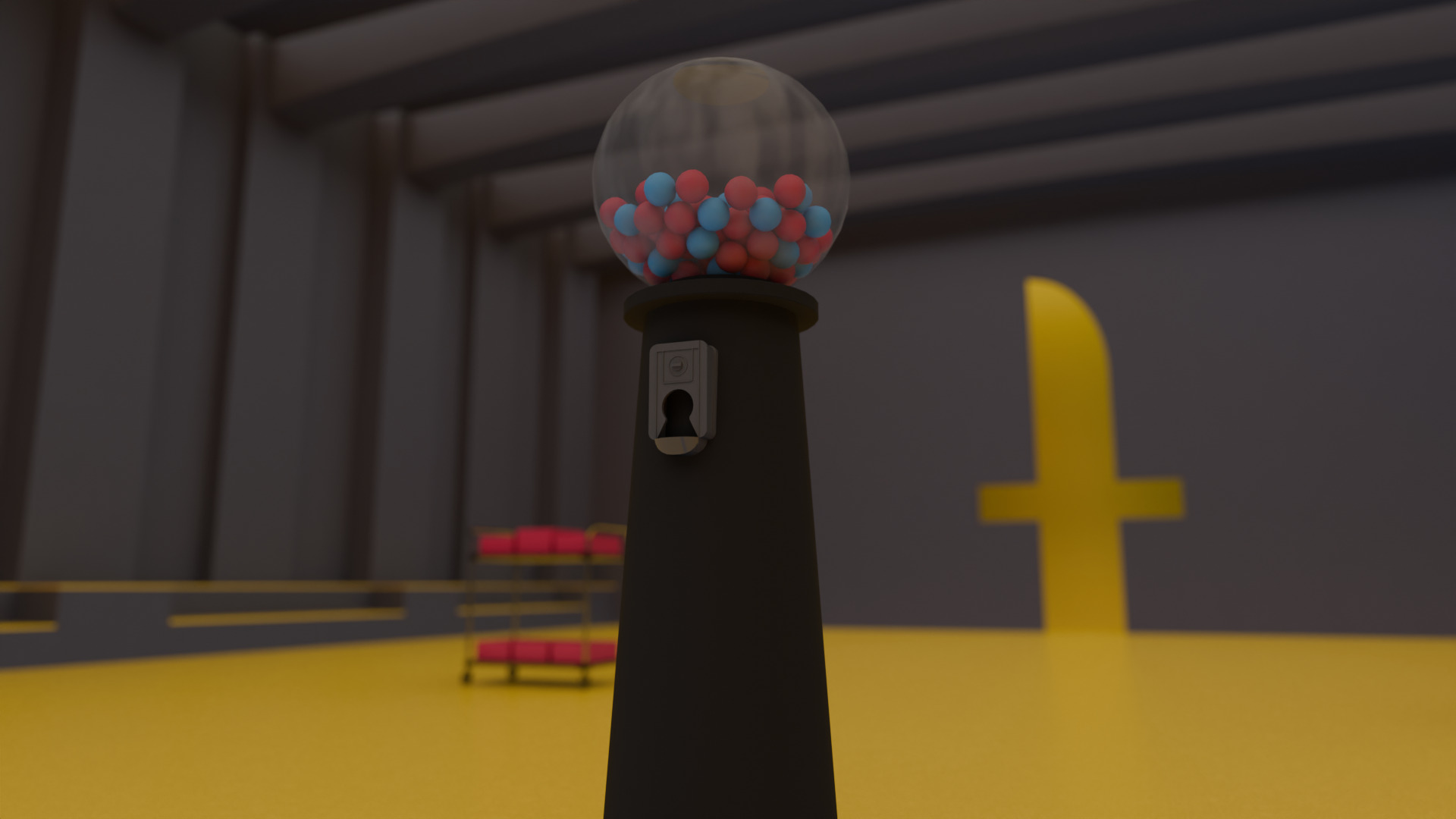Squid Game Key-Knife Hall Season 3 3D model_3