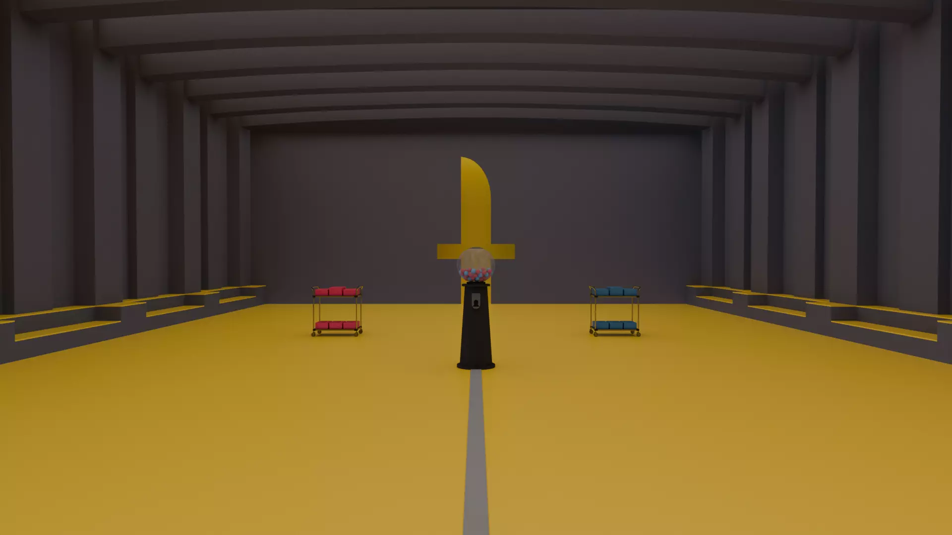 Squid Game Key-Knife Hall Season 3 3D model_0