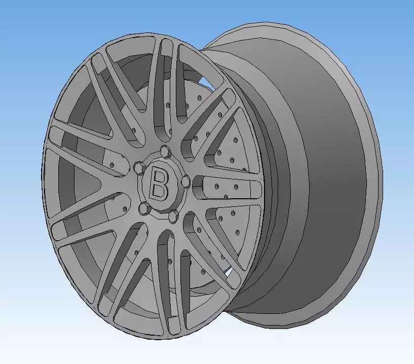 Barbus Monoblock F 3D print model