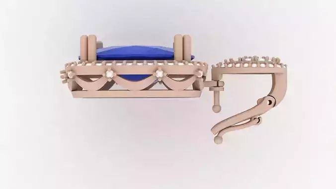 movable bail loop pendant - necklace