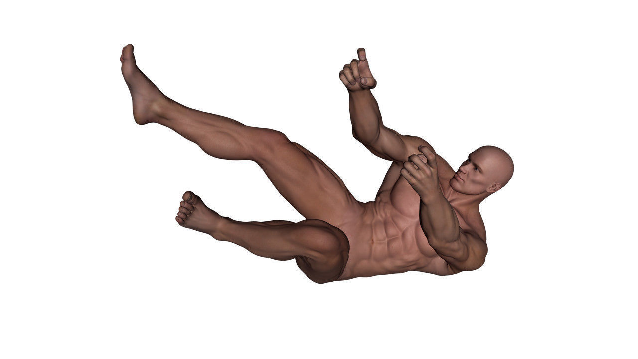 Realistic Alpha Male - Rigged Low-poly 3D model_33