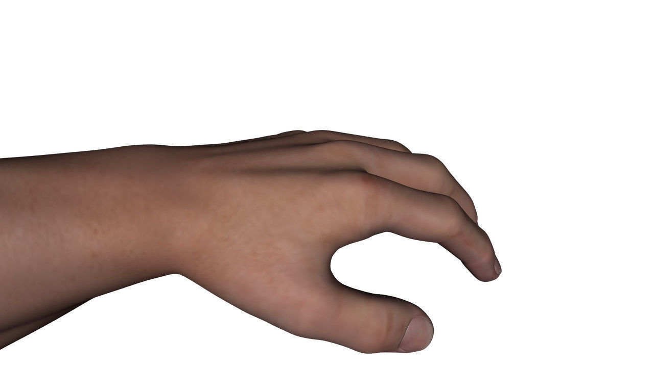 Realistic Alpha Male - Rigged Low-poly 3D model_45