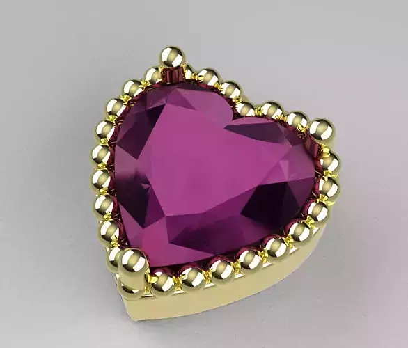 Pendant or bracelet 3D print model