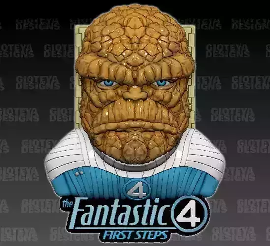 The Fantastic 4 First Steps The Thing 3D model