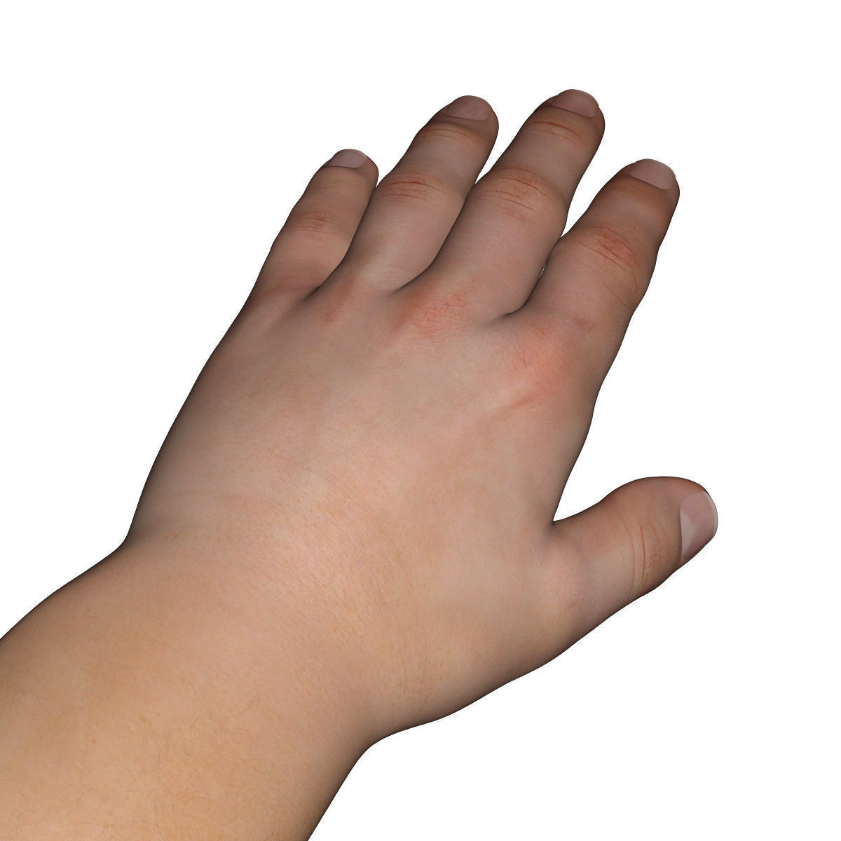 Realistic Fat Man - Rigged and Dressed Low-poly 3D model_27