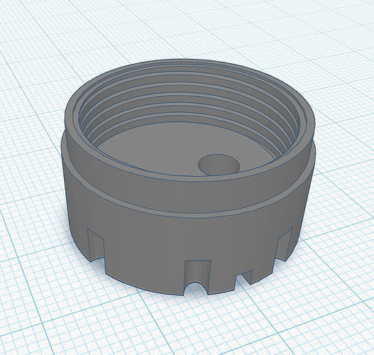 Brush Cap E1493 for RIDGID 44545 Threading Machine 3D print model