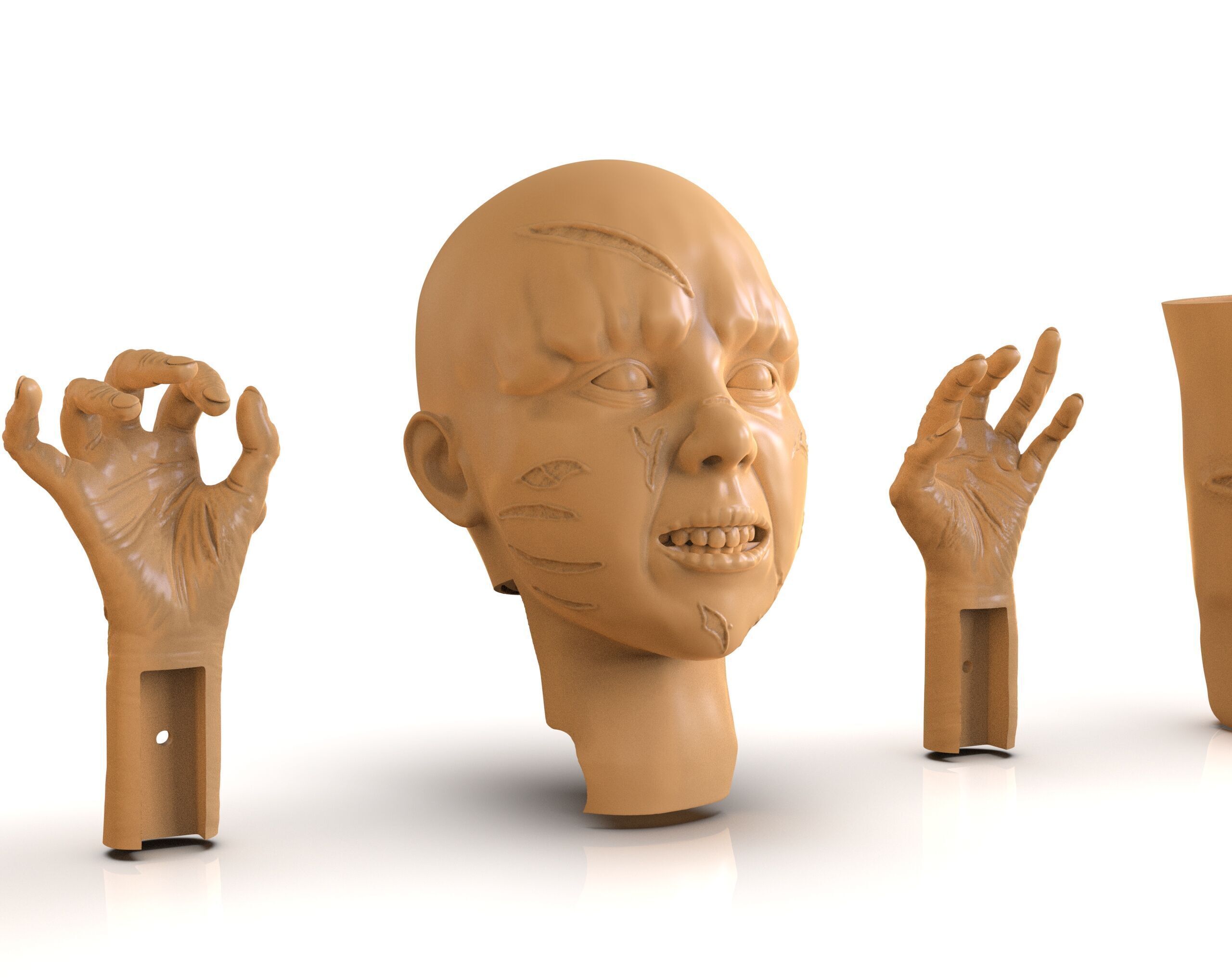 Regan MacNeil Parts 3D print model_6