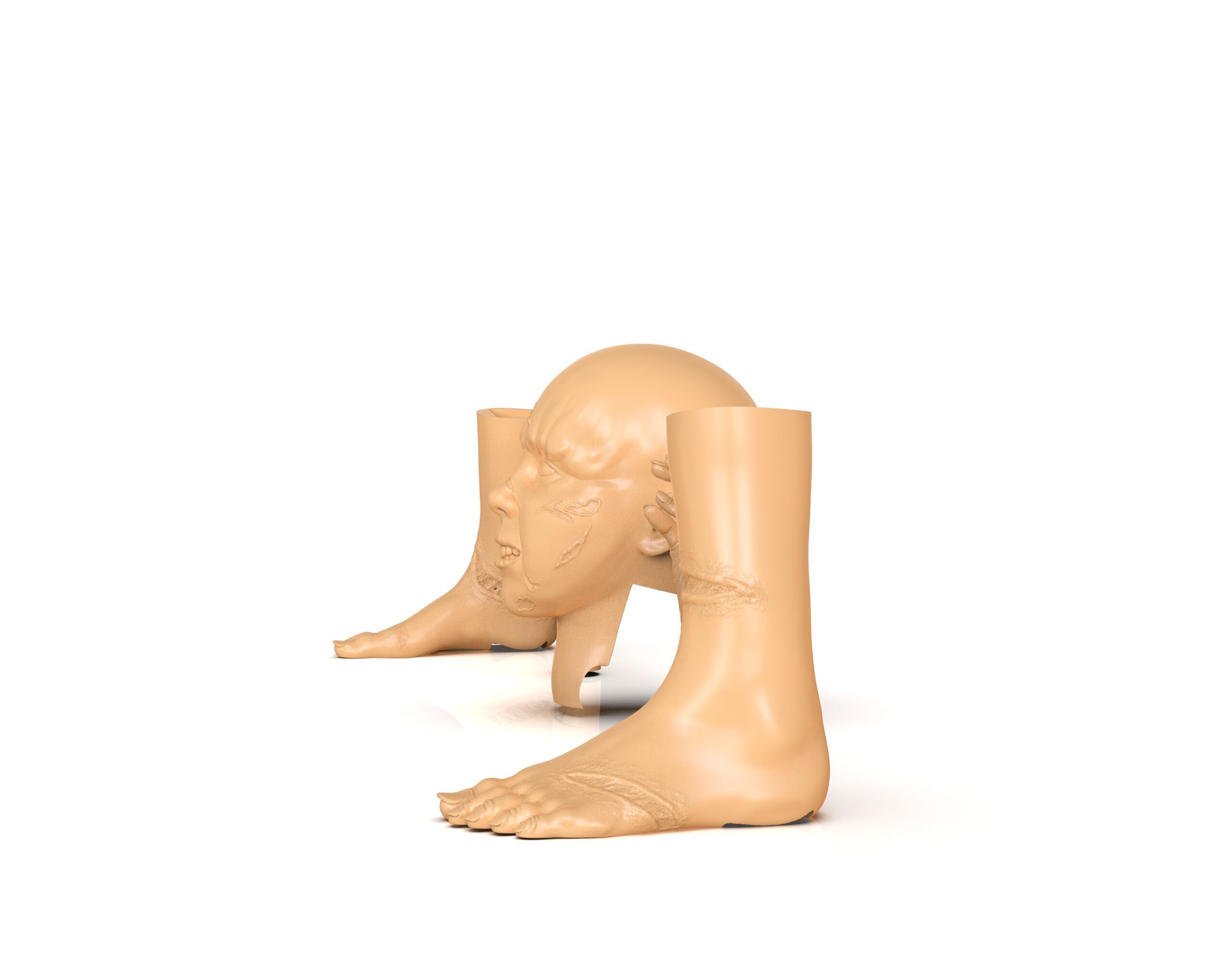 Regan MacNeil Parts 3D print model_4