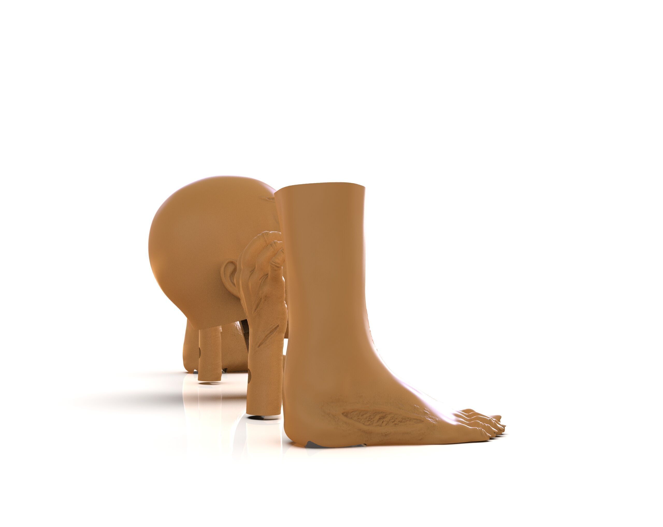 Regan MacNeil Parts 3D print model_8