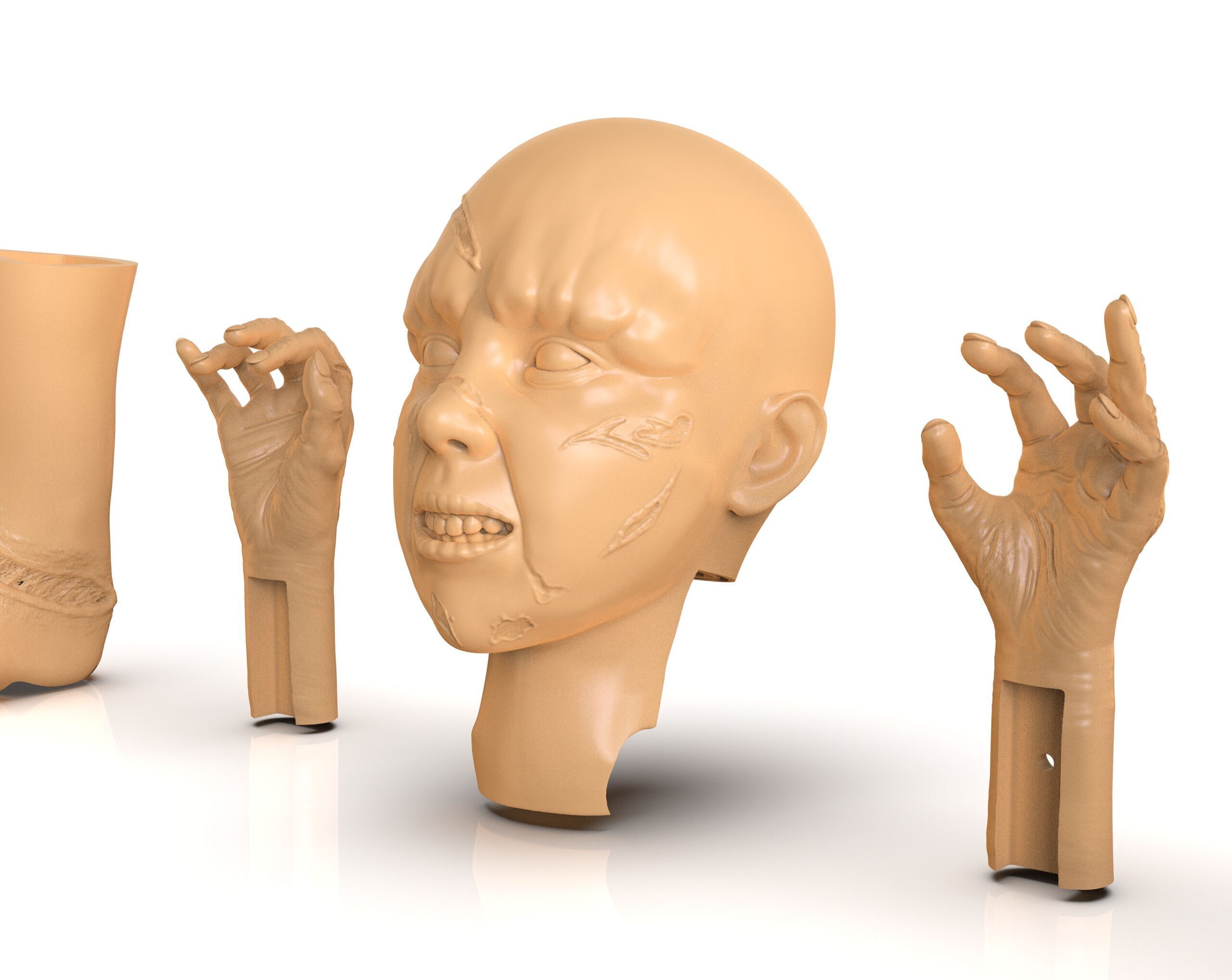 Regan MacNeil Parts 3D print model_12