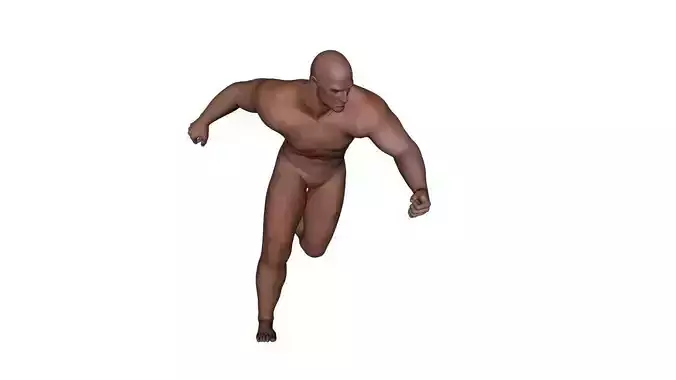 Realistic Game Character Male - Rigged Low-poly 3D model