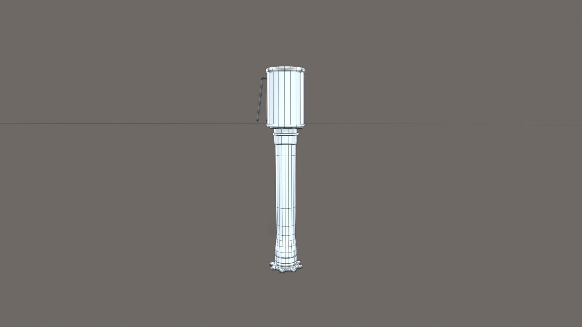 M24 stick grenade Low-poly 3D model_7