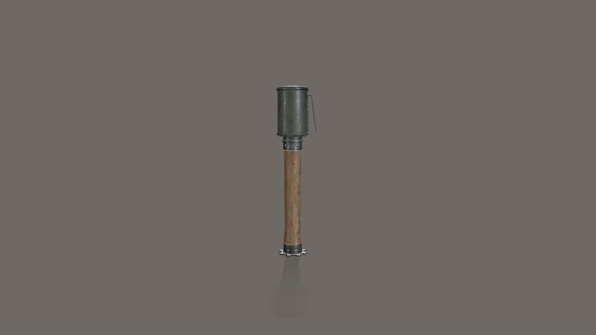 M24 stick grenade Low-poly 3D model_3