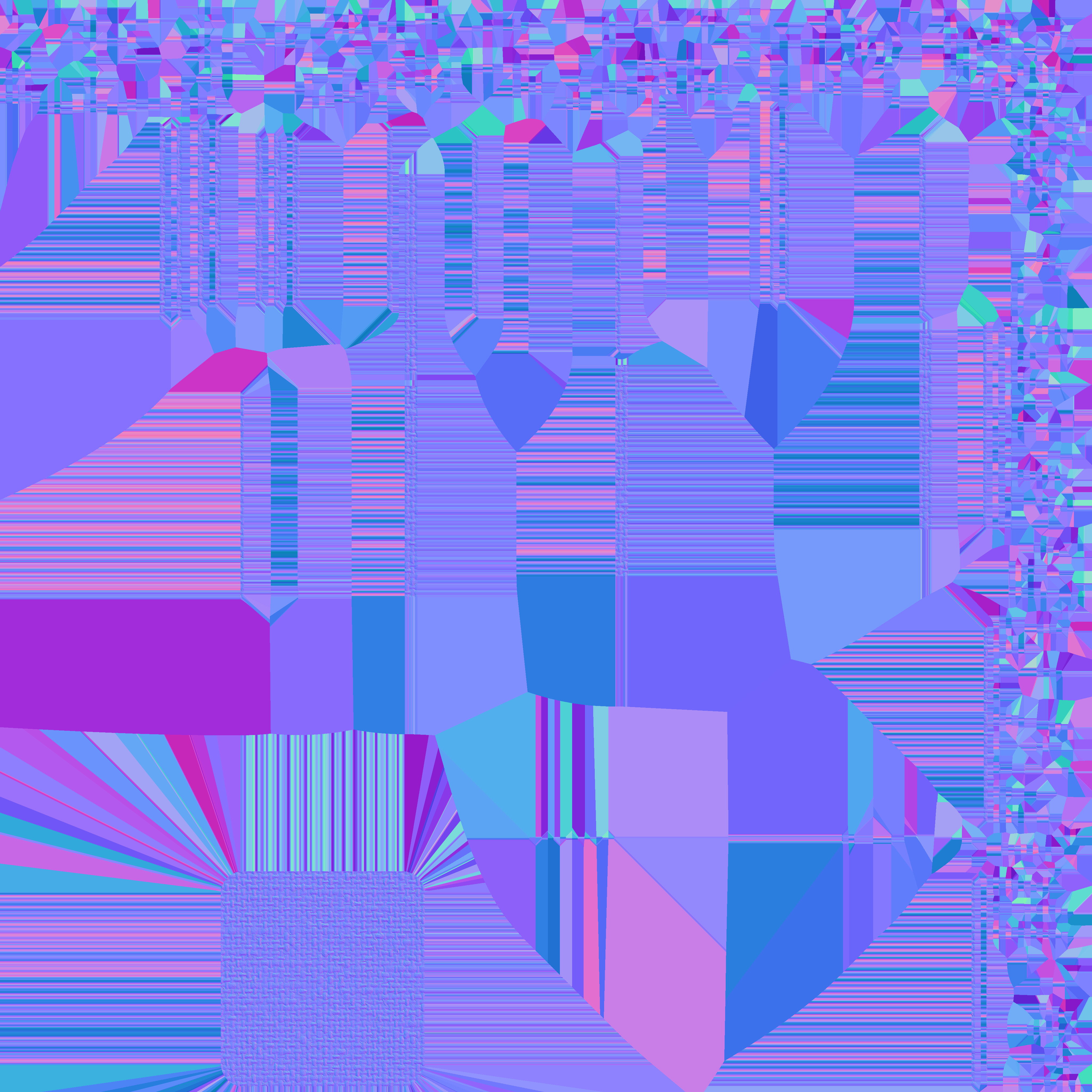 table set blender 3D model Low-poly 3D model_15