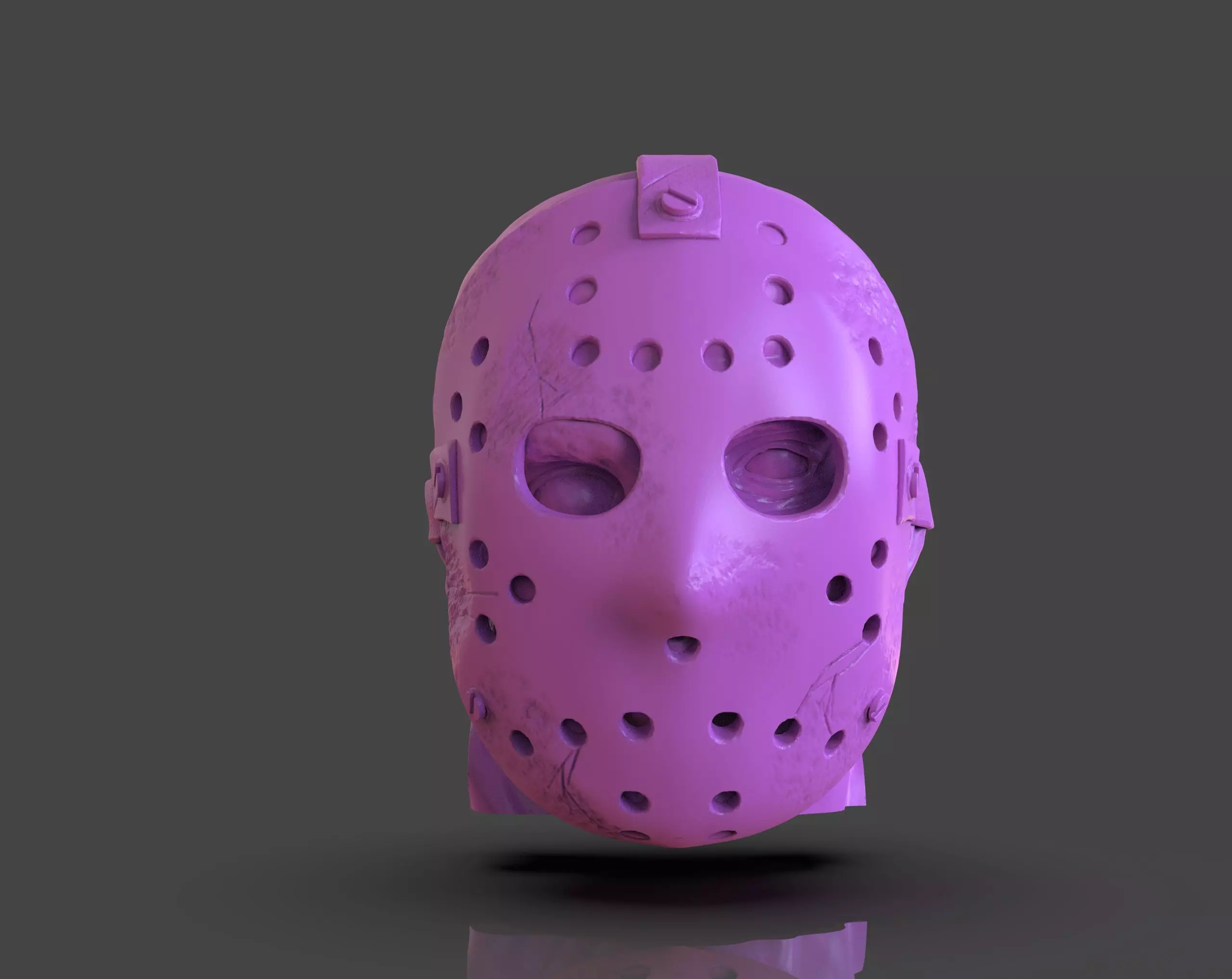 Jason Head 3D print model_0