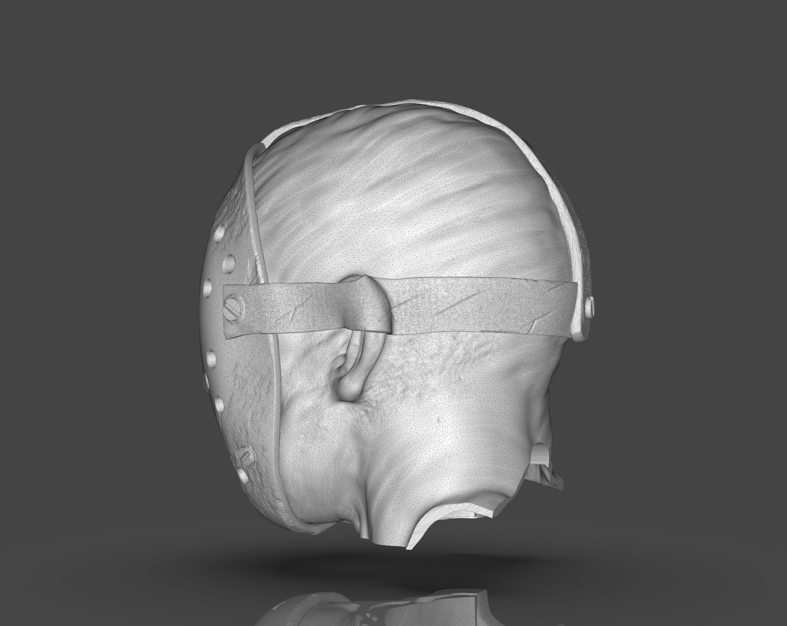Jason Head 3D print model_16