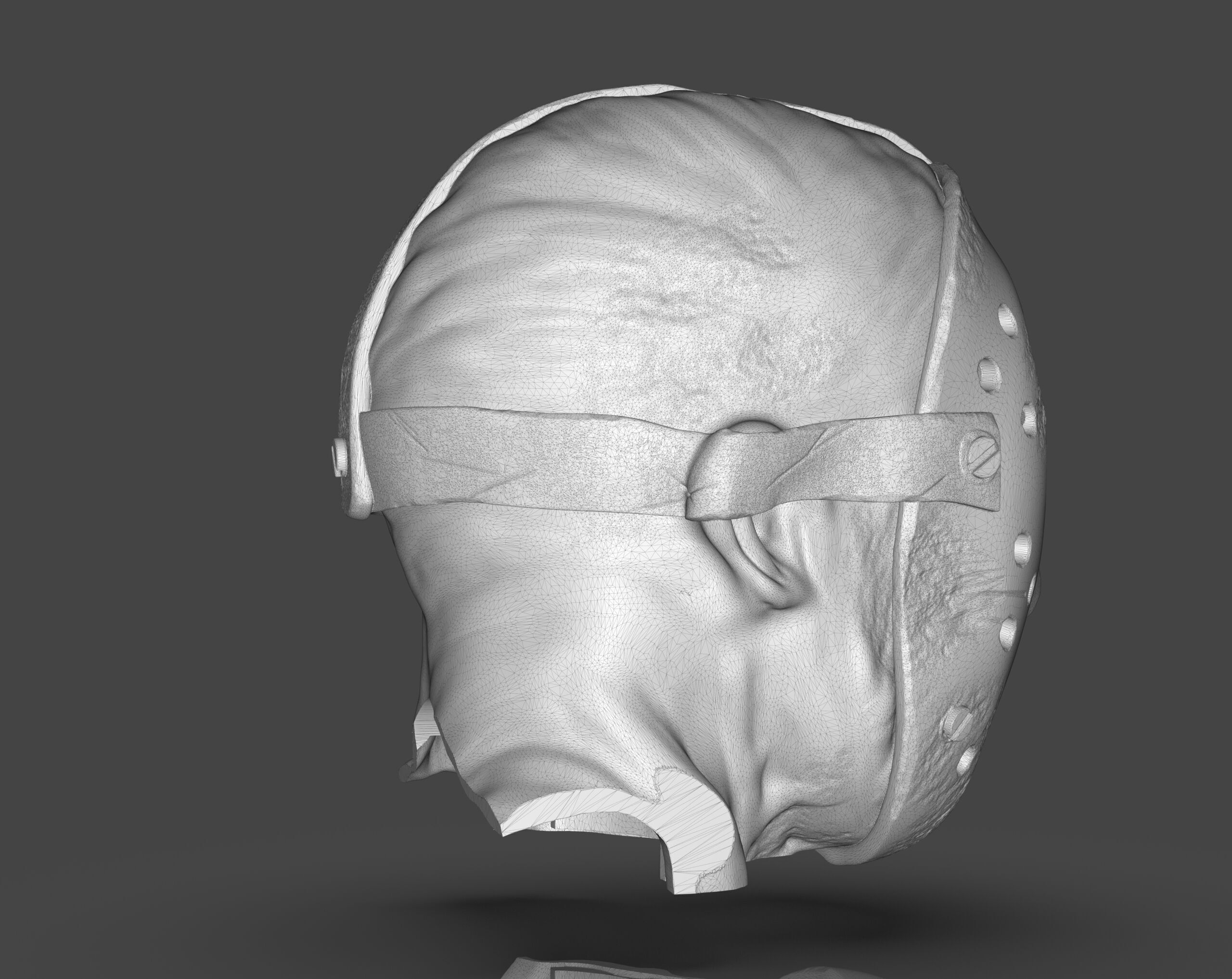Jason Head 3D print model_18