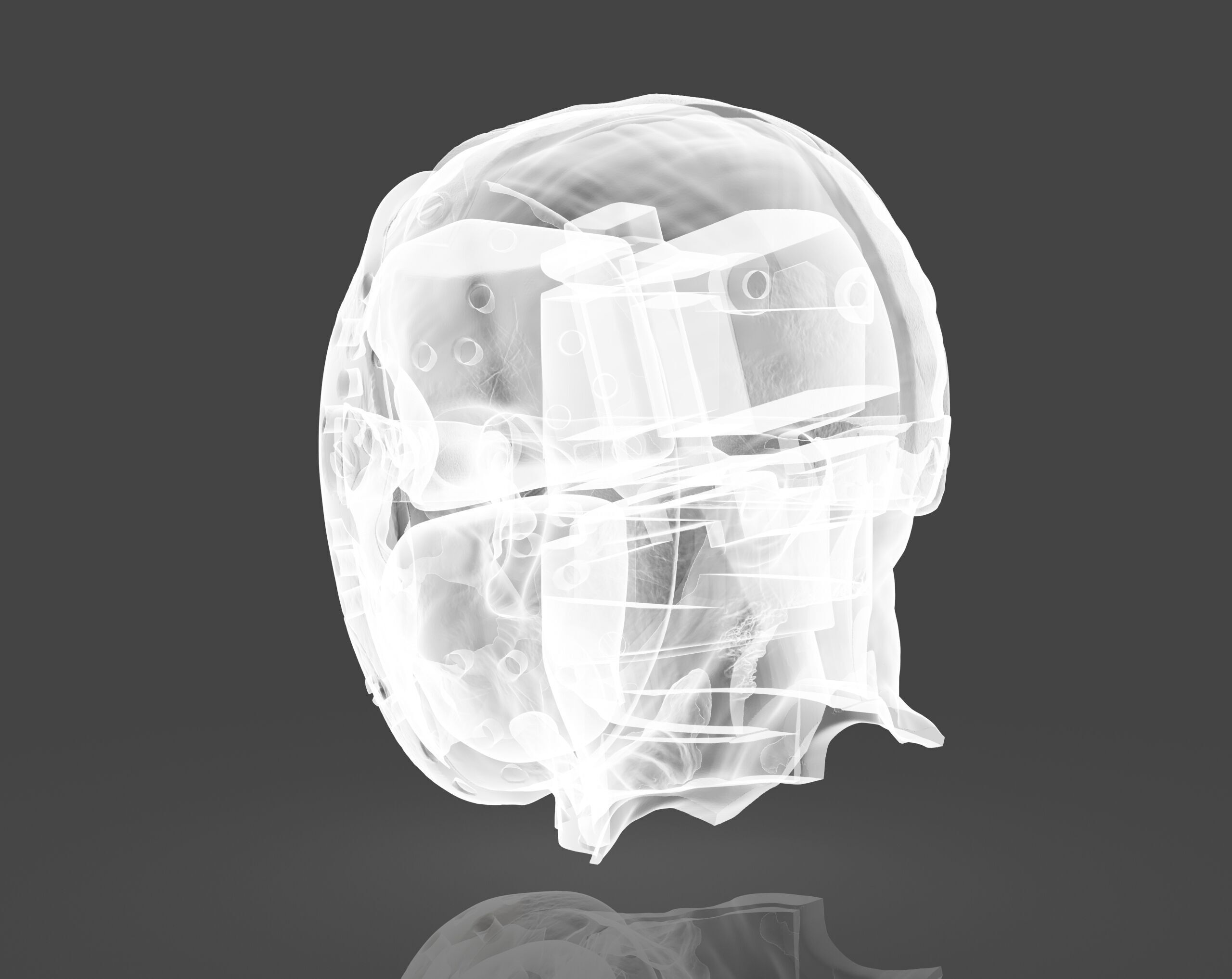 Jason Head 3D print model_11