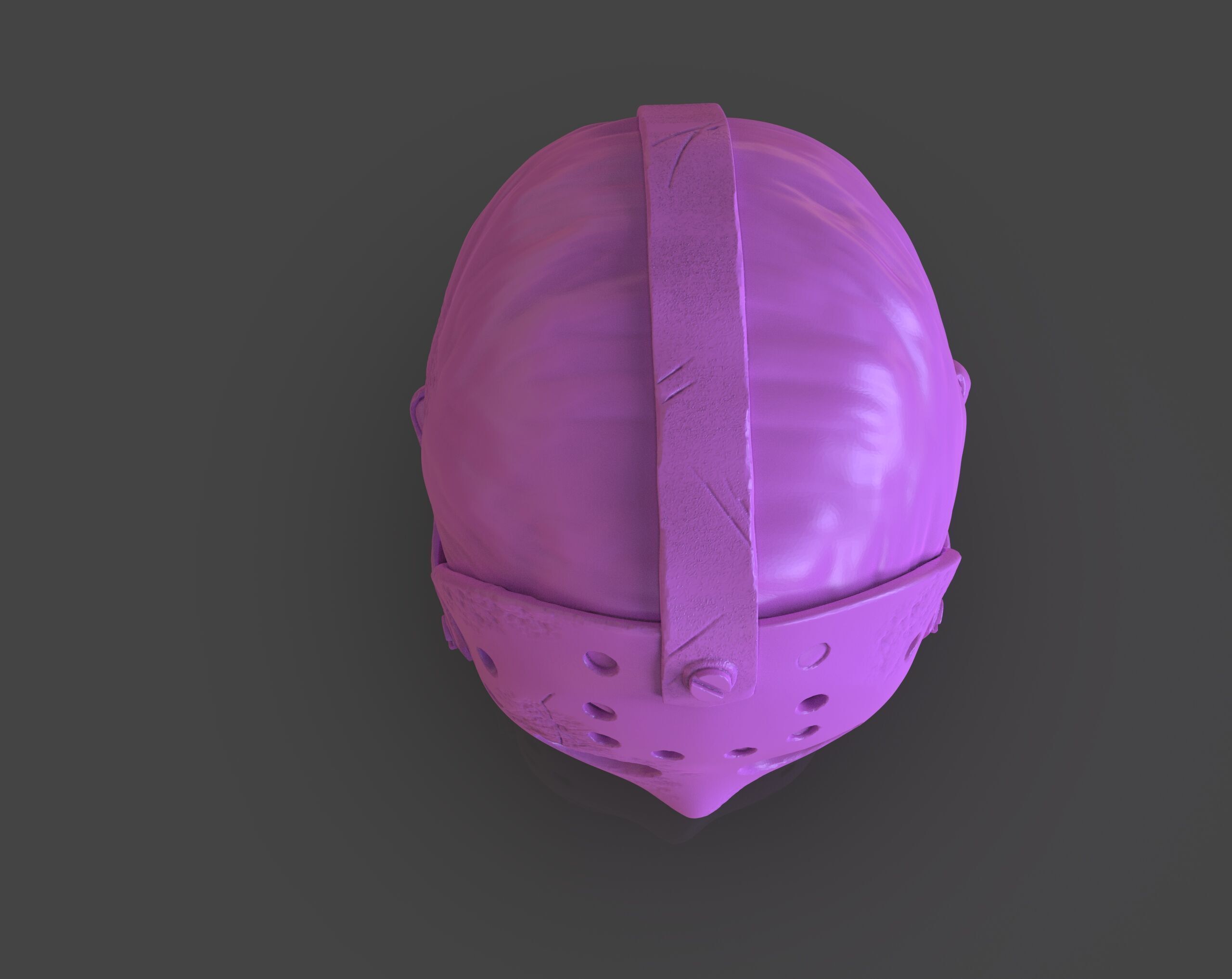 Jason Head 3D print model_8