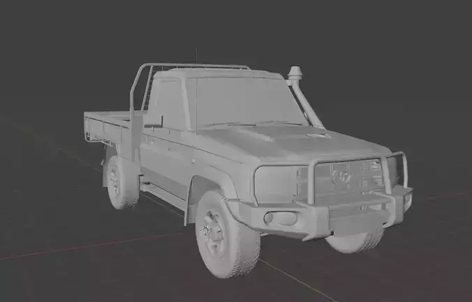 Toyota 79 series single cab model