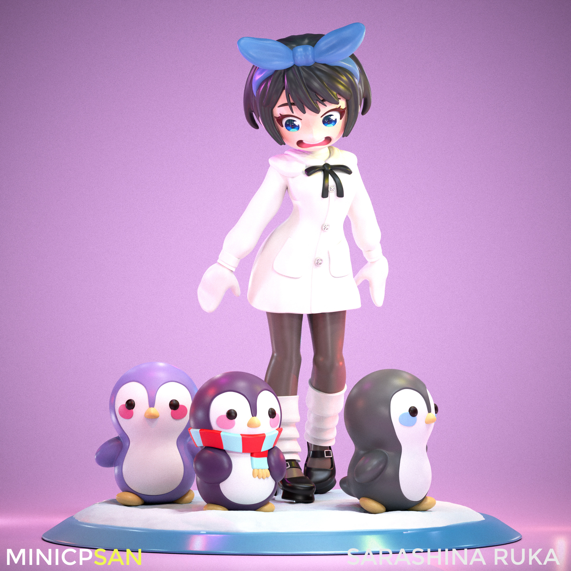 May 2025 Cute Mini Figures Bundle - MiniCPsan 3D print model_3
