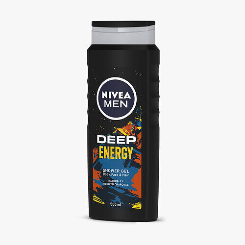 NIVEA MEN Deep Energy 500 ml 3D model