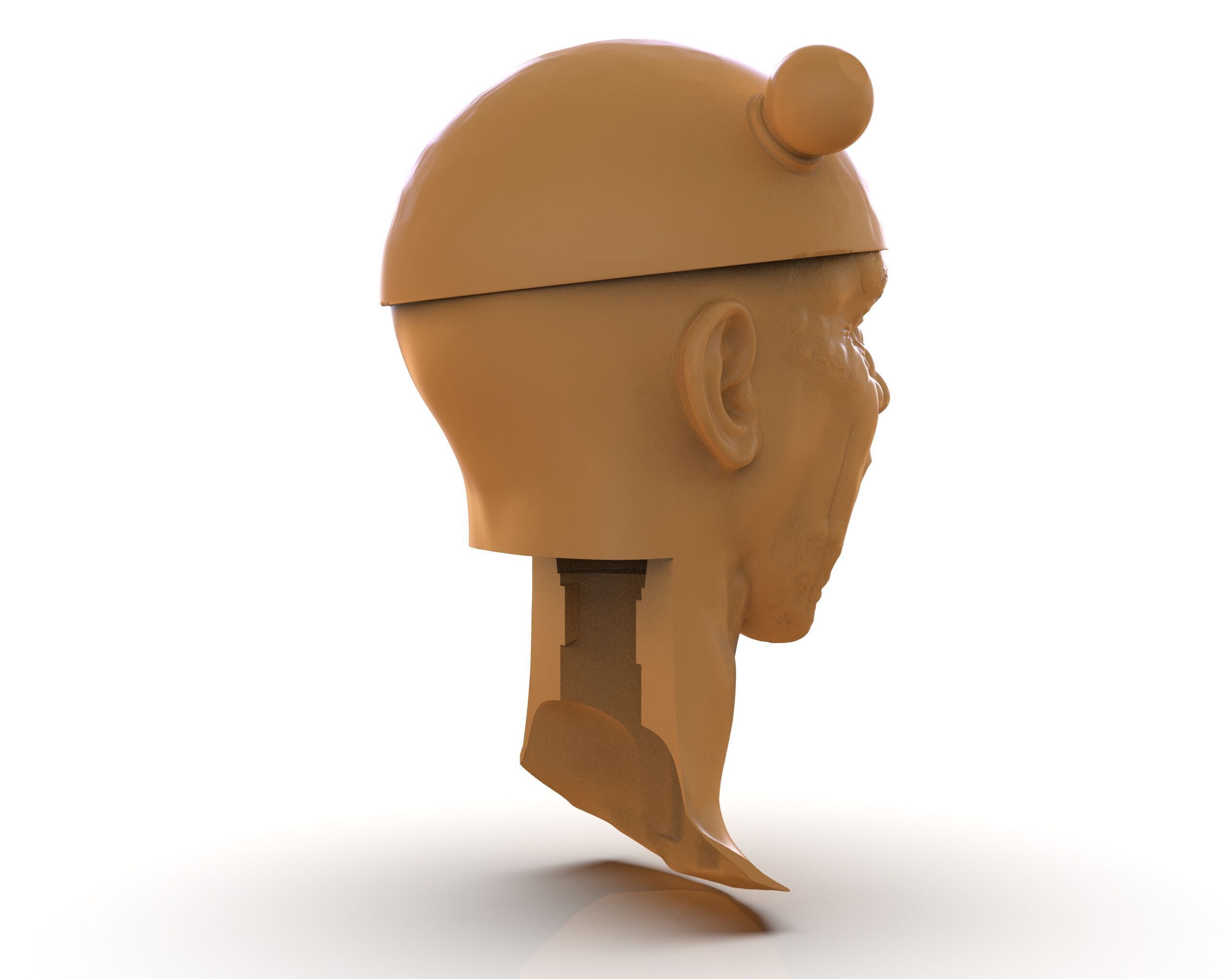 Electrocuted Man 3D print model_5