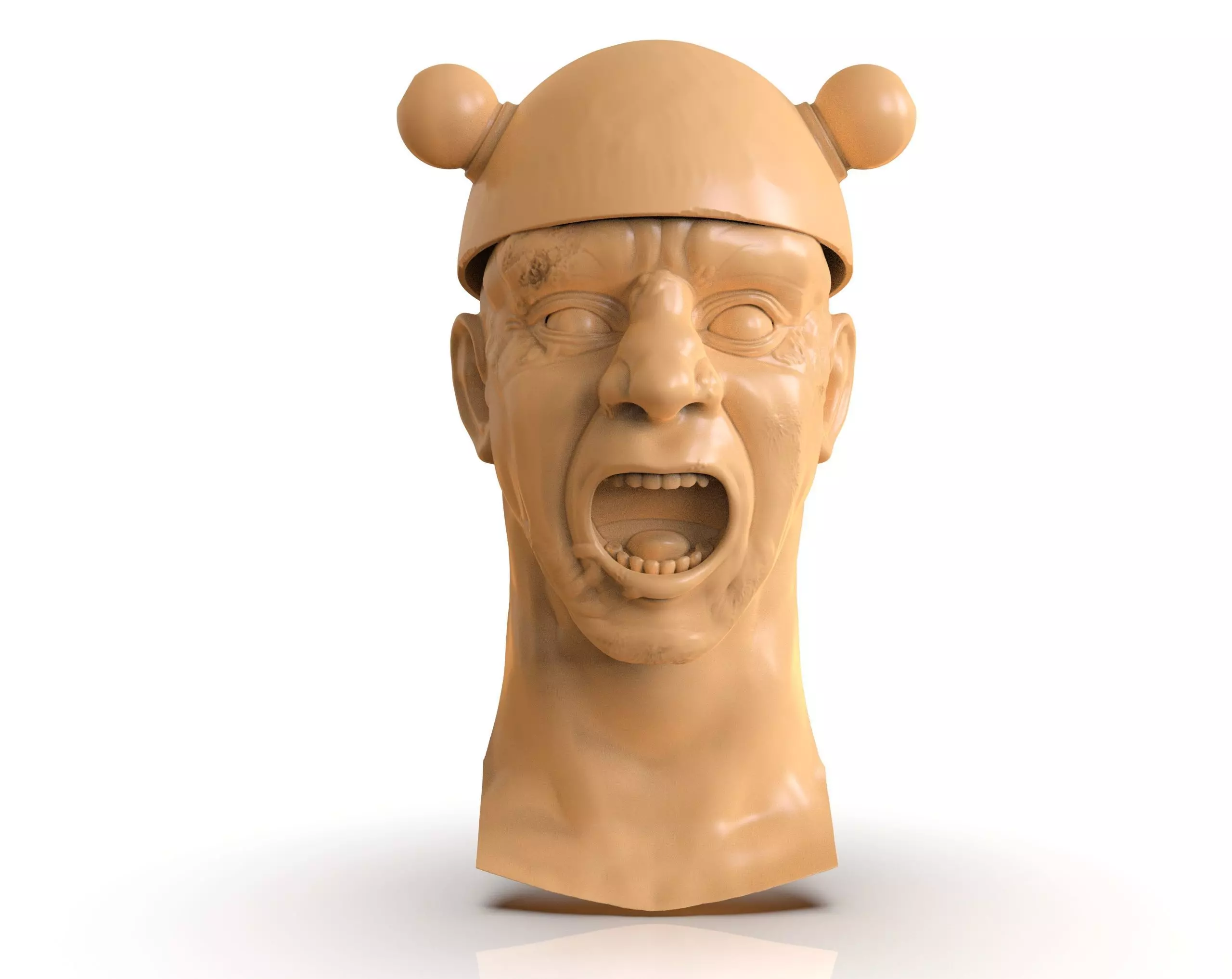 Electrocuted Man 3D print model_0