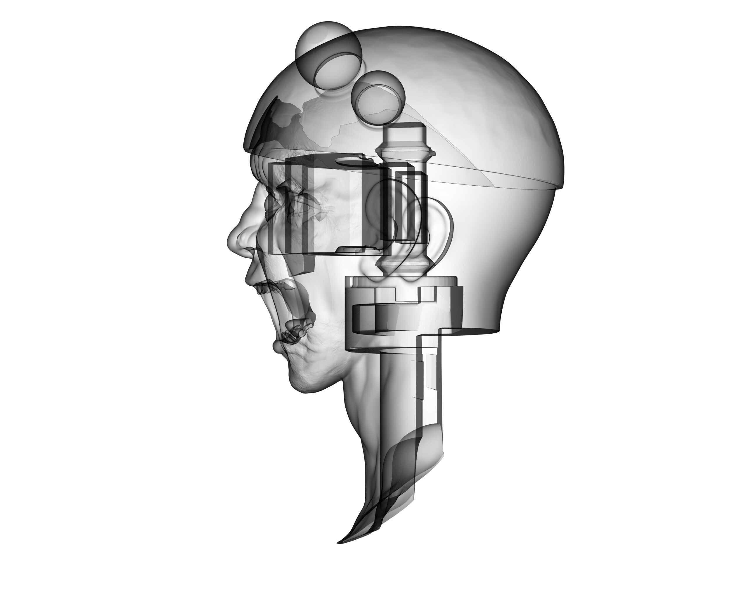 Electrocuted Man 3D print model_11
