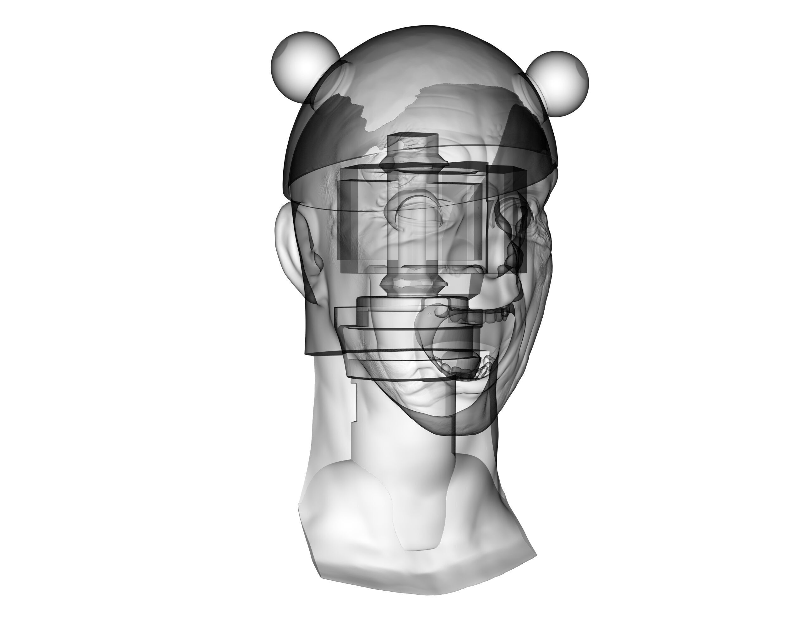 Electrocuted Man 3D print model_14