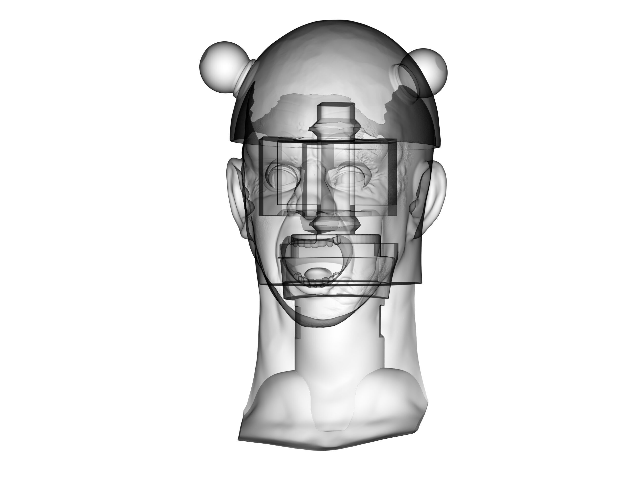 Electrocuted Man 3D print model_12