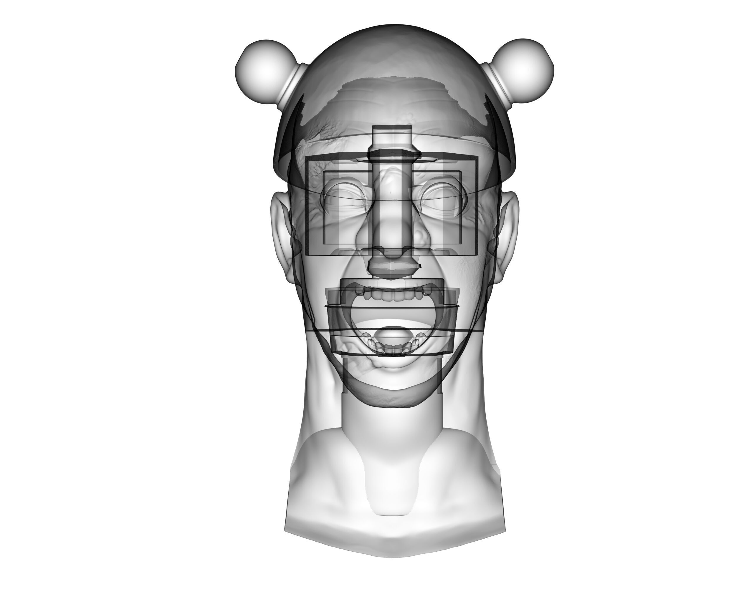 Electrocuted Man 3D print model_9