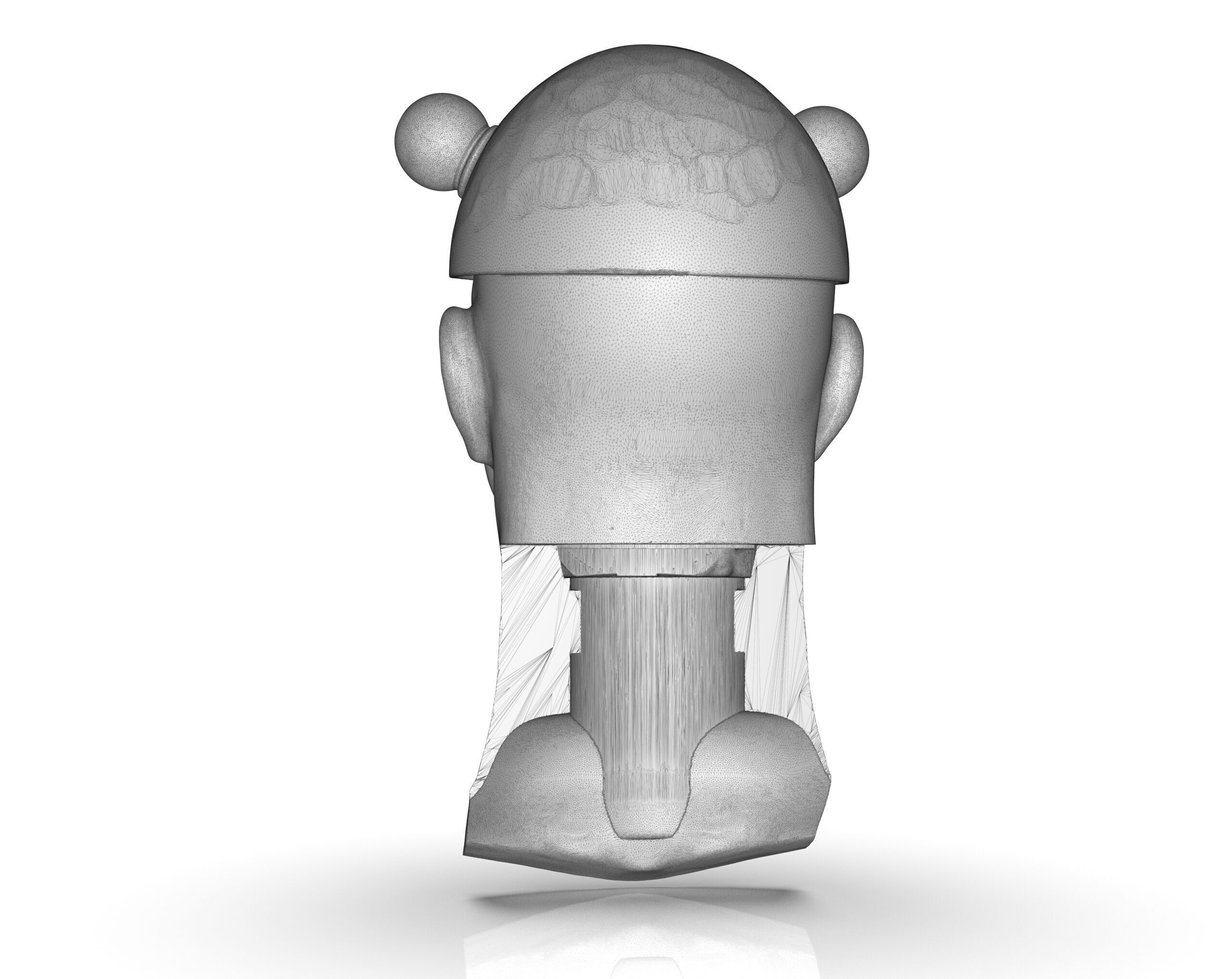 Electrocuted Man 3D print model_18