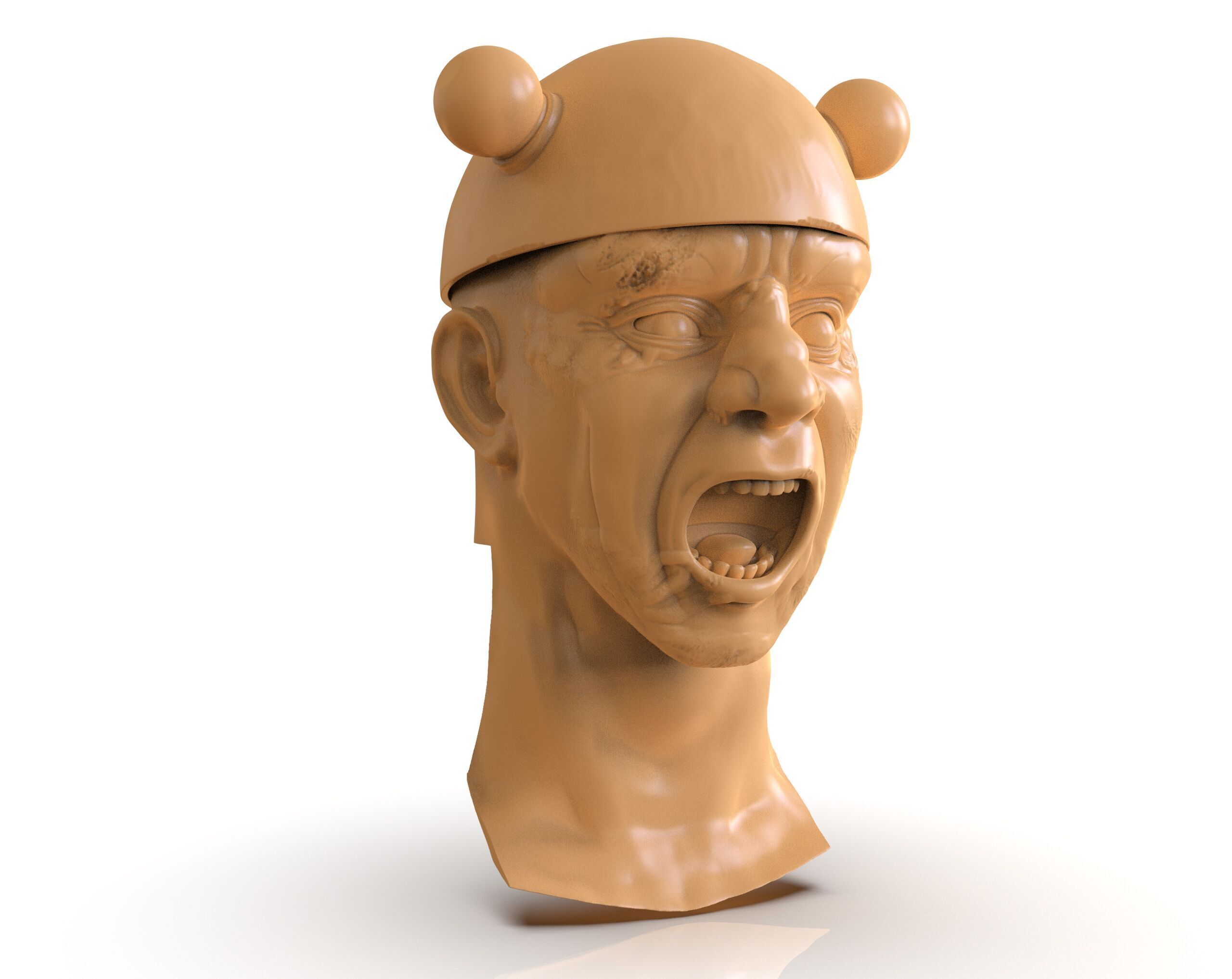 Electrocuted Man 3D print model_7