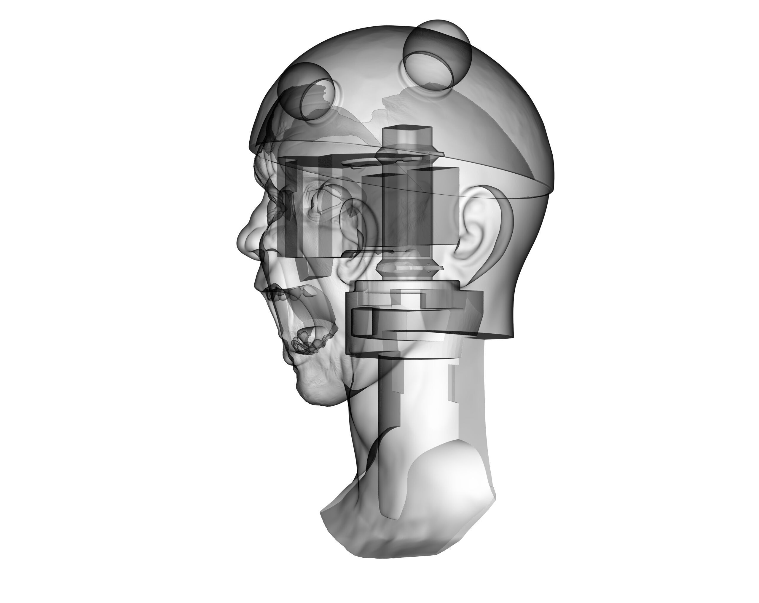 Electrocuted Man 3D print model_10