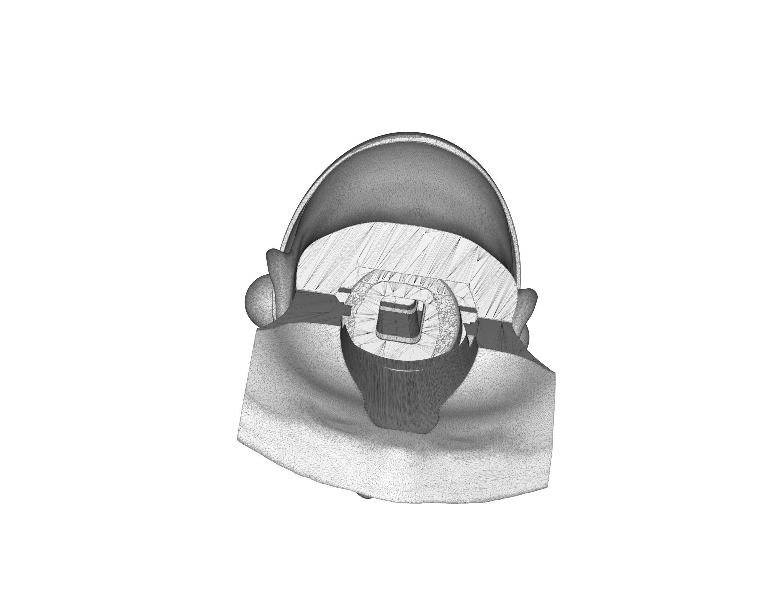 Electrocuted Man 3D print model_22