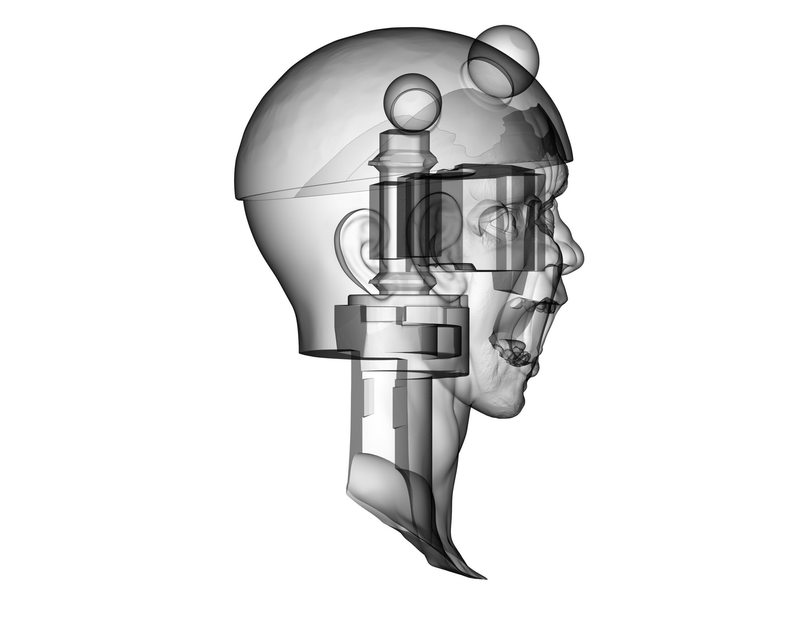 Electrocuted Man 3D print model_13