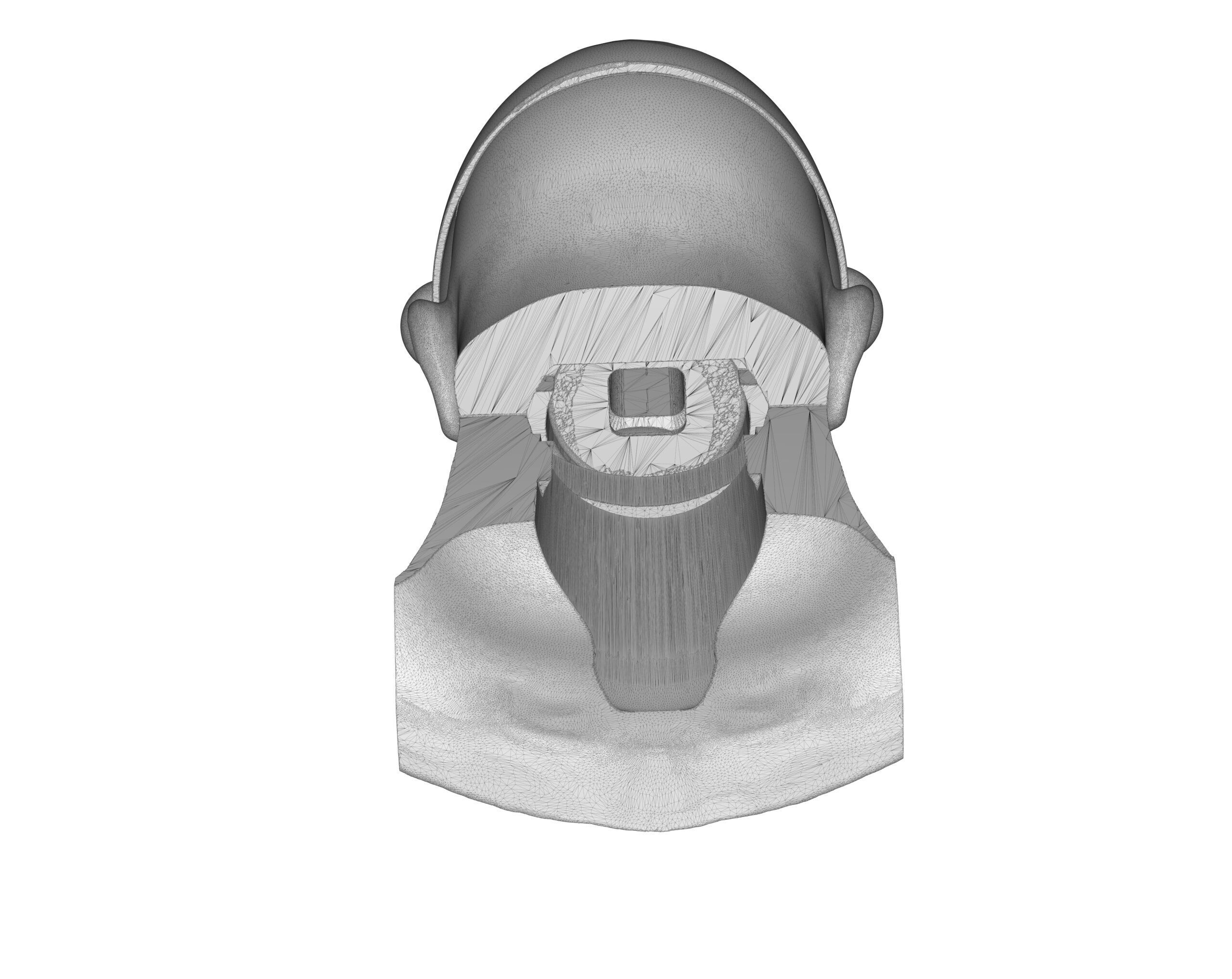 Electrocuted Man 3D print model_21