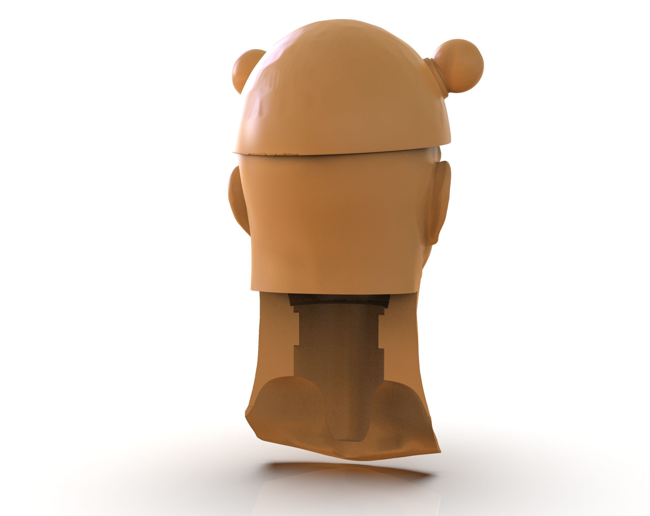 Electrocuted Man 3D print model_4