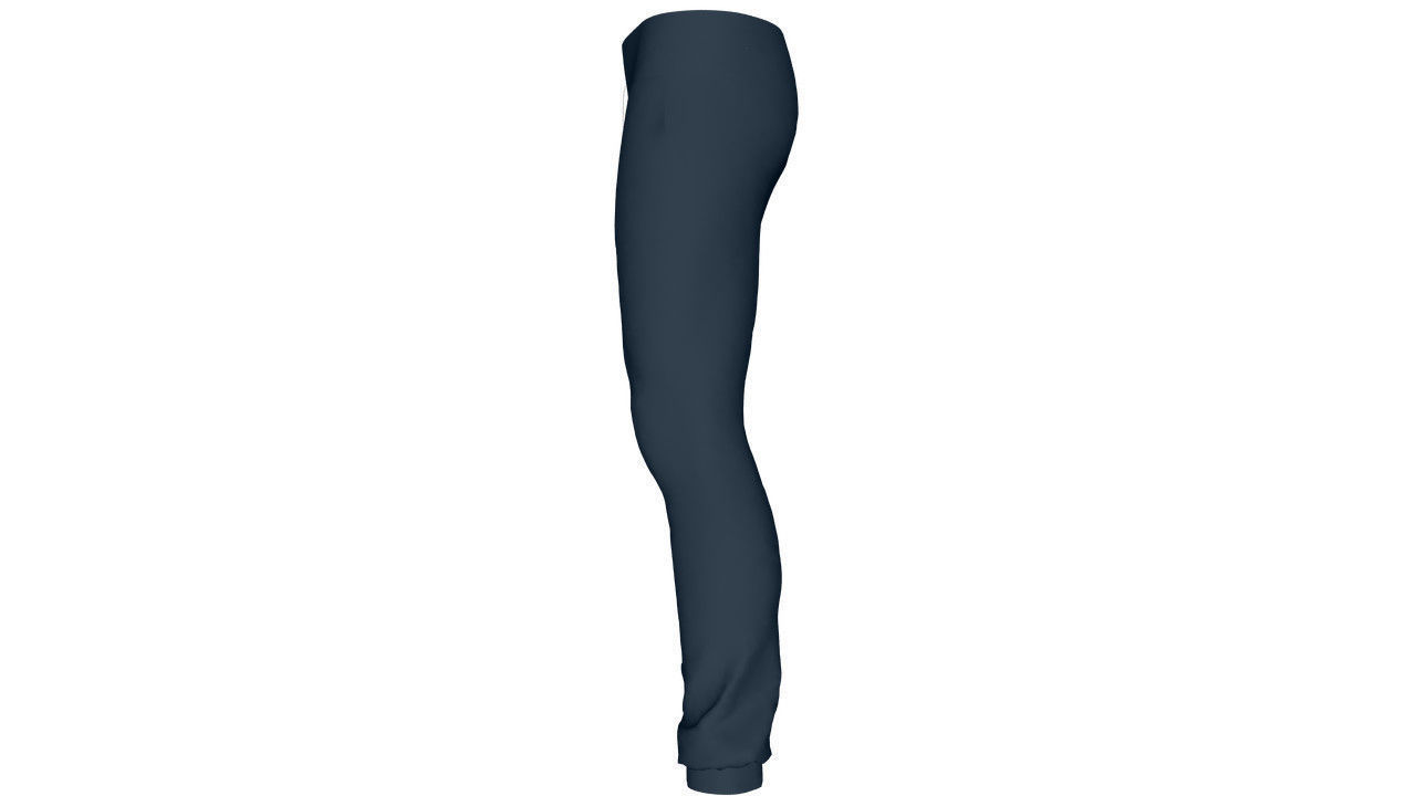 Realistic Pants - Low Poly Low-poly 3D model_1