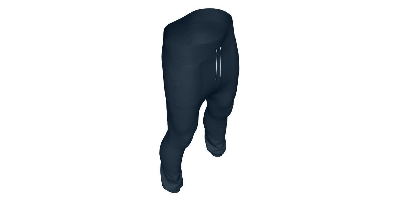 Realistic Pants - Low Poly Low-poly 3D model_14