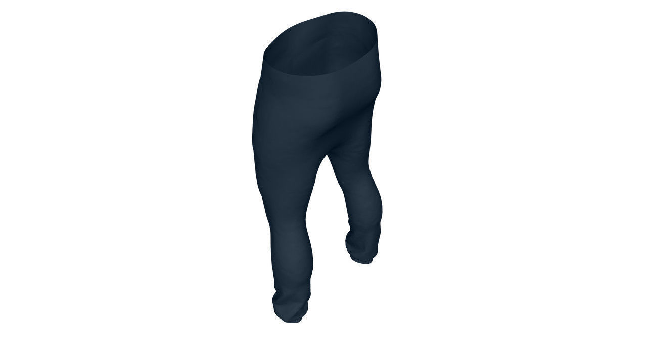 Realistic Pants - Low Poly Low-poly 3D model_10