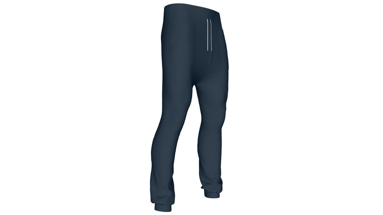 Realistic Pants - Low Poly Low-poly 3D model_6
