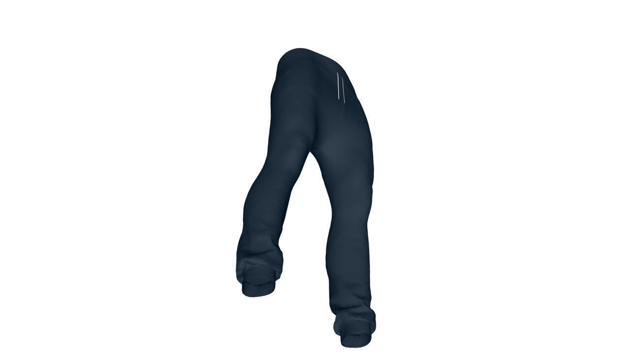 Realistic Pants - Low Poly Low-poly 3D model_22